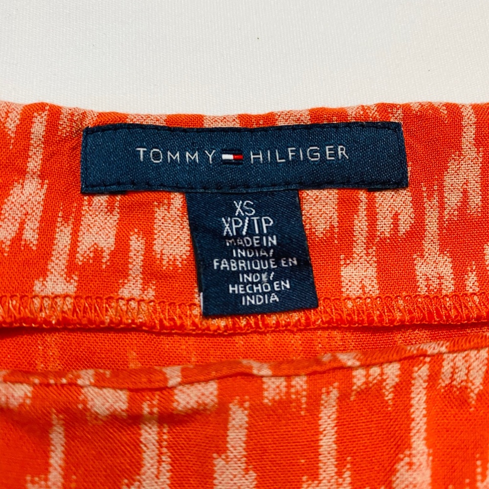 2/$24 Tommy Hilfiger Midi Dress Orange - Picture 3 of 5